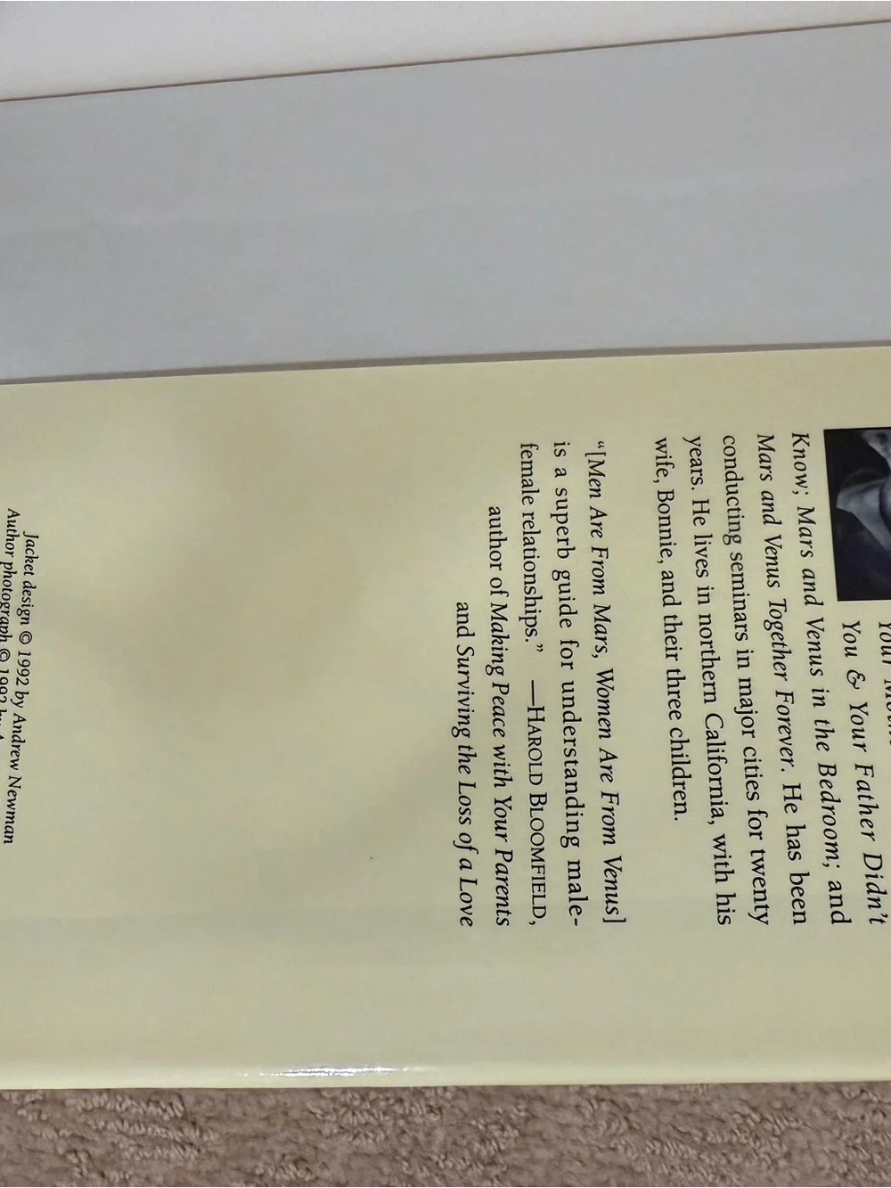 Men are from Mars, Women Are From Venus Hardback Book by John Gray PH.D.  Vinted